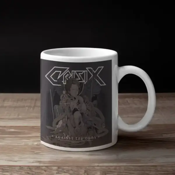 Crisix Coffee Mug, Crisix Against The Odds Coffee Mug