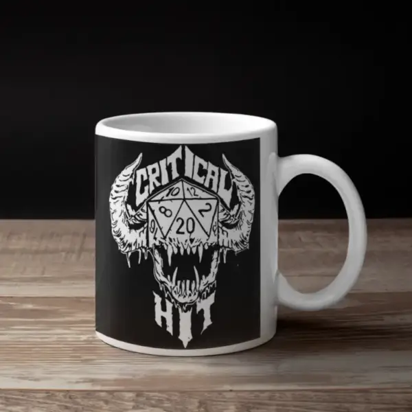 Critical Hit Coffee Mug, Critical Hit Logo Mug
