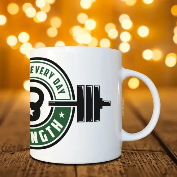 Crossfit Mug, Crossfit Fitness Coffee Mug - Image 2