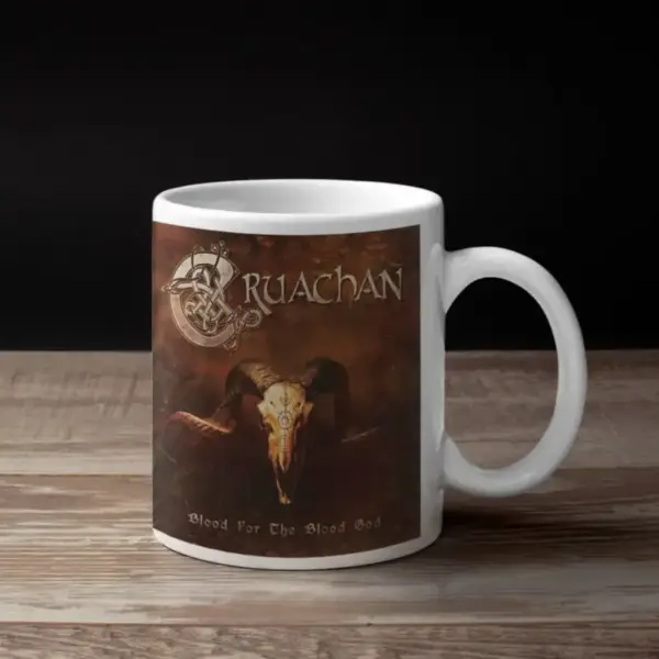 Cruachan Coffee Mug, Cruachan Blood For The Blood God Coffee Mug