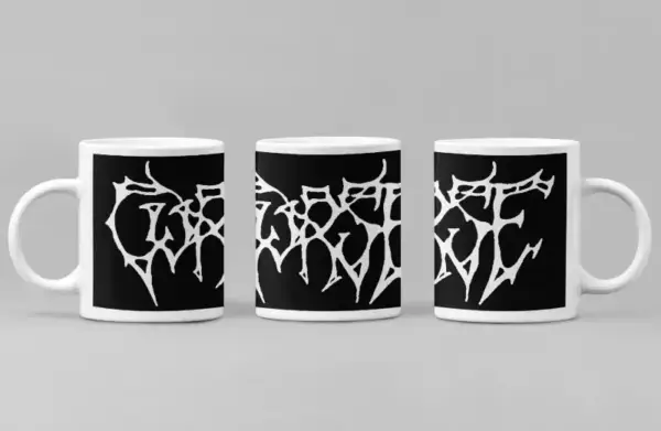 Curse Coffee Mug, Curse Logo Coffee Mug