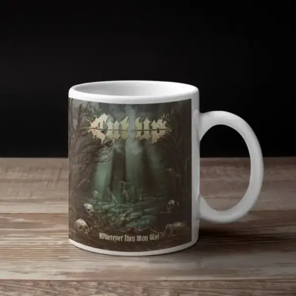 Cut Up Coffee Mug, Cut Up Wherever They May Rot Coffee Mug