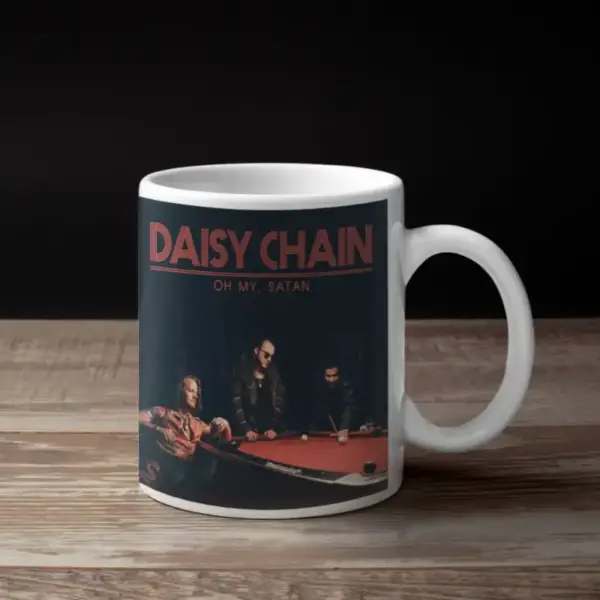 Daisy Chain Coffee Mug, Daisy Chain Oh My Satan Coffee Mug