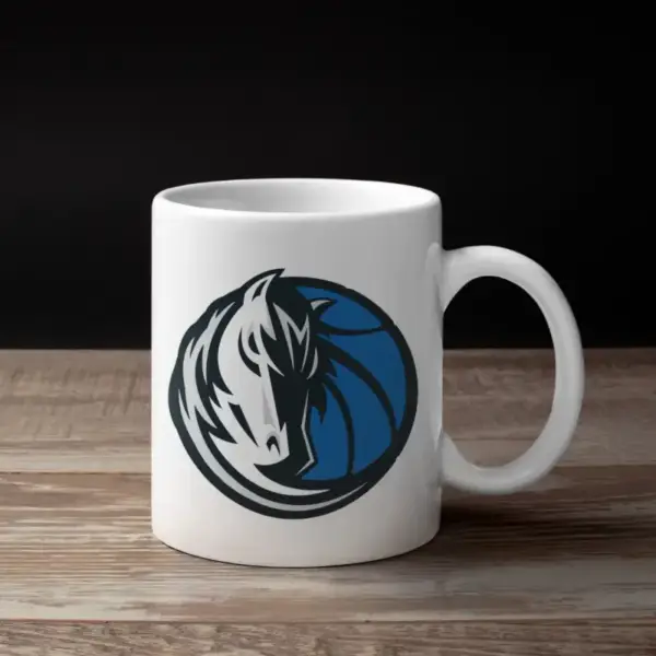 Dallas Mavericks Coffee Mug, Dallas Mavericks Logo Mug