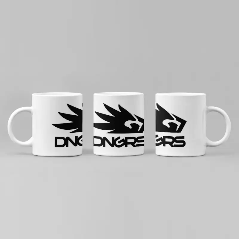 Dangerous Coffee Mug, Dangerous Logo Mug