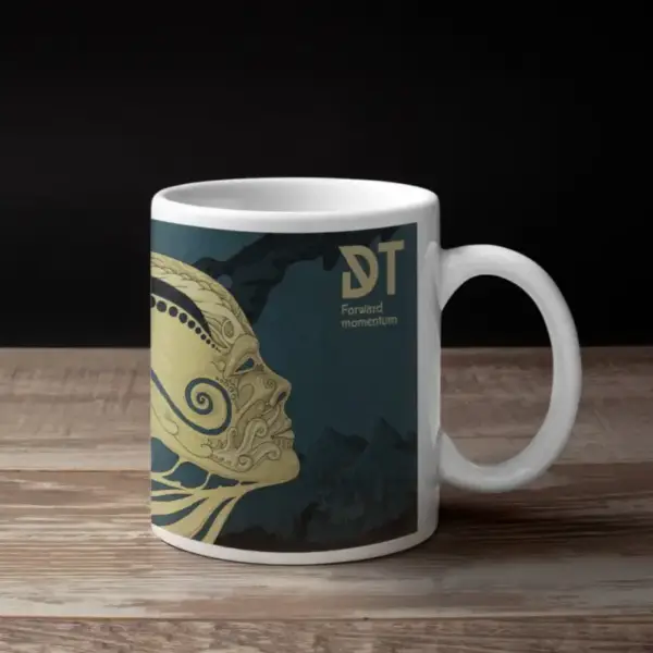 Dark Tranquillity Coffee Mug, Dark Tranquillity Forward Momentum Coffee Mug