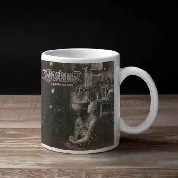 Darkane Coffee Mug, Darkane Layers Of Lies Coffee Mug