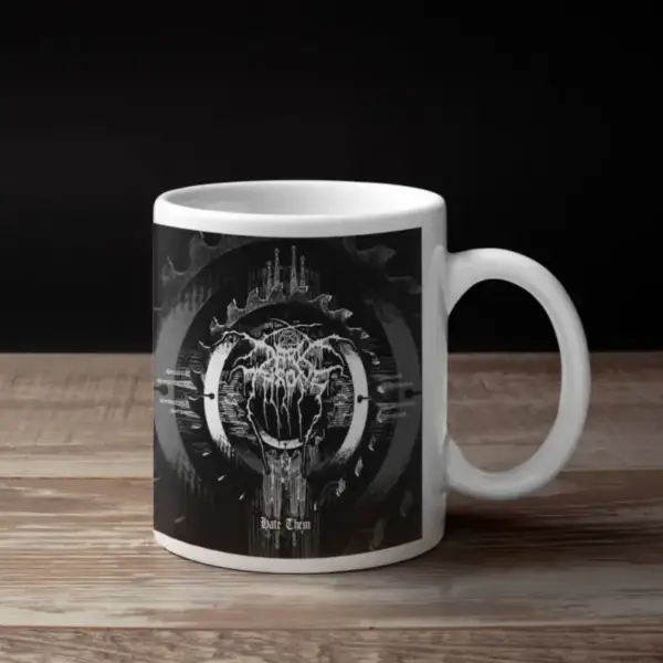 Darkthrone Coffee Mug, Darkthrone Hate Them Coffee Mug