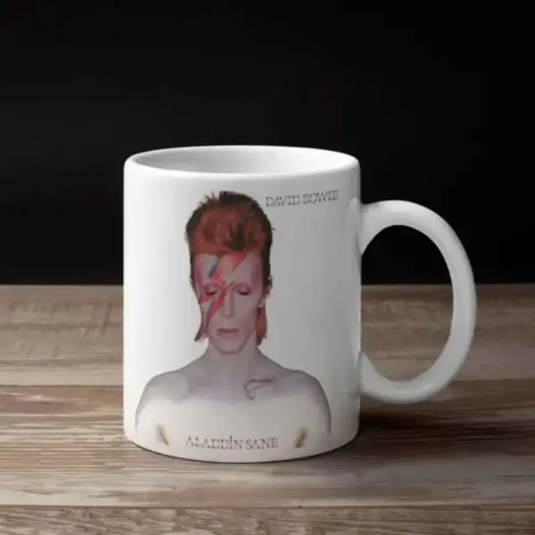 David Bowie Coffee Mug, David Bowie Aladdin Sane Coffee Mug