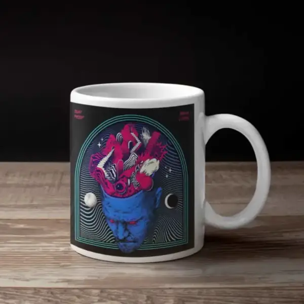 Deaf Proof Coffee Mug, Deaf Proof Brain Utopia Coffee Mug