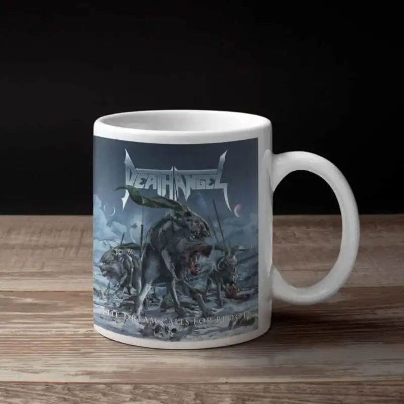 Death Angel Coffee Mug, Death Angel The Dream Calls For Blood Coffee Mug