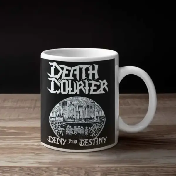 Death Courier Coffee Mug, Death Courier Deny Your Destiny Coffee Mug