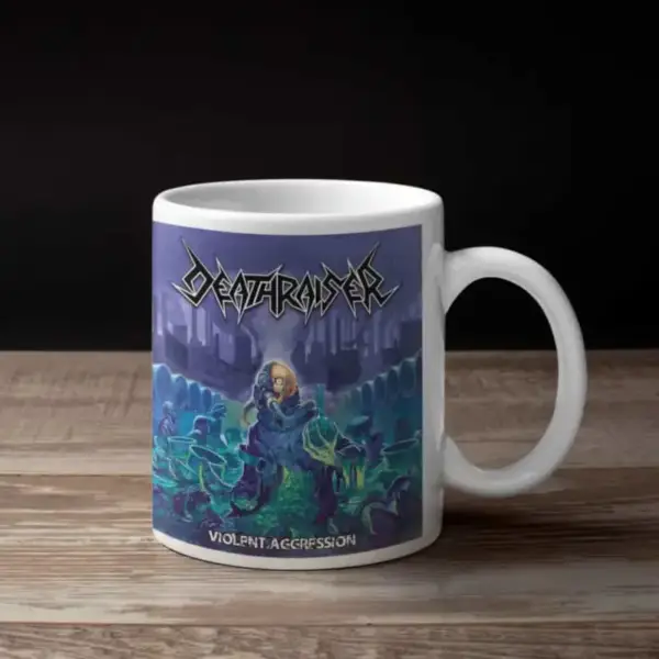 Deathraiser Coffee Mug, Deathraiser Violent Aggression Coffee Mug