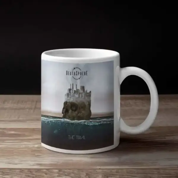 Deathsphere Coffee Mug, Deathsphere The Trial Coffee Mug