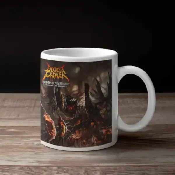 Decrepit Cadaver Coffee Mug, Decrepit Cadaver Incubation Of Perverted Souls Coffee Mug