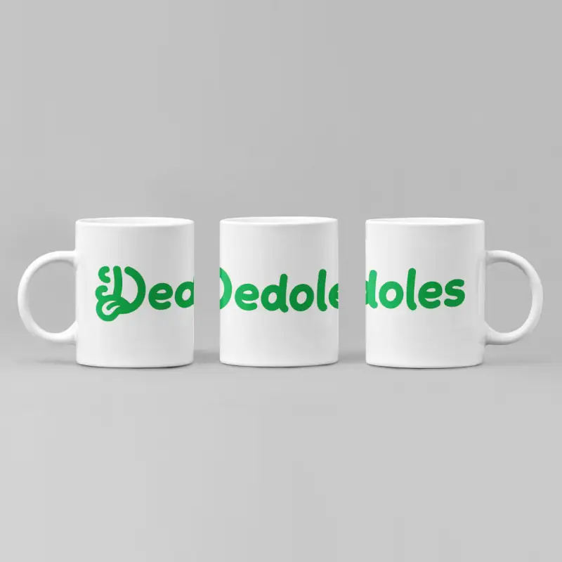 Dedoles Coffee Mug, Dedoles Logo Mug