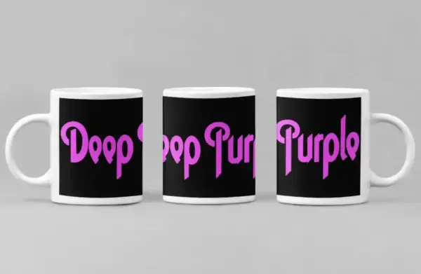 Deep Purple Coffee Mug, Deep Purple Logo Coffee Mug