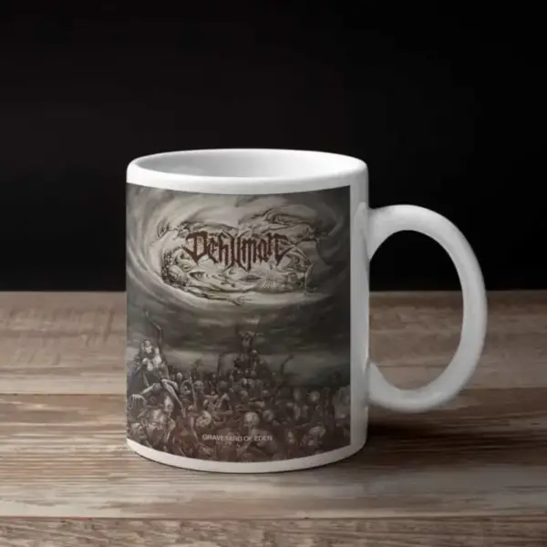 Dehuman Coffee Mug, Dehuman Graveyard of Eden Coffee Mug