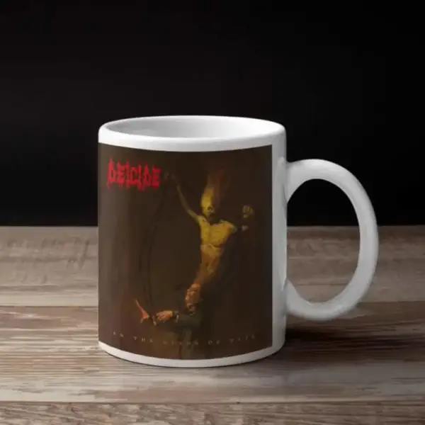 Deicide Coffee Mug, Deicide In The Minds Of Evil Coffee Mug