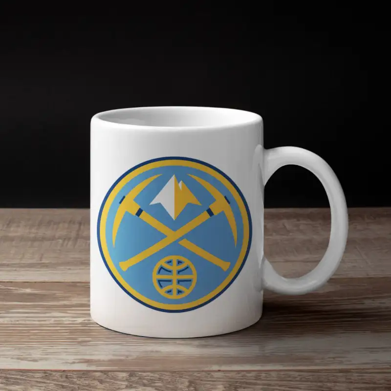 Denver Nuggets Coffee Mug, Denver Nuggets Logo Mug