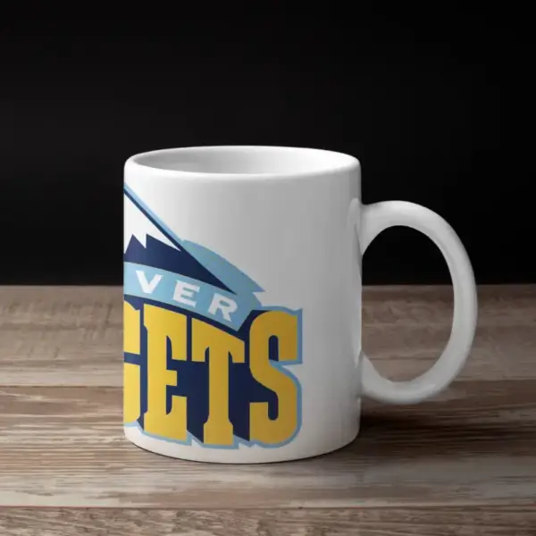 Denver Nuggets Coffee Mug, Denver Nuggets Logo Mug