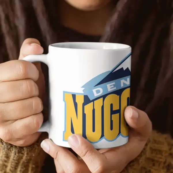 Denver Nuggets Coffee Mug, Denver Nuggets Logo Mug - Image 2