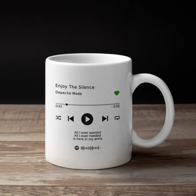 Depeche Mode Enjoy The Silence Coffee Mug