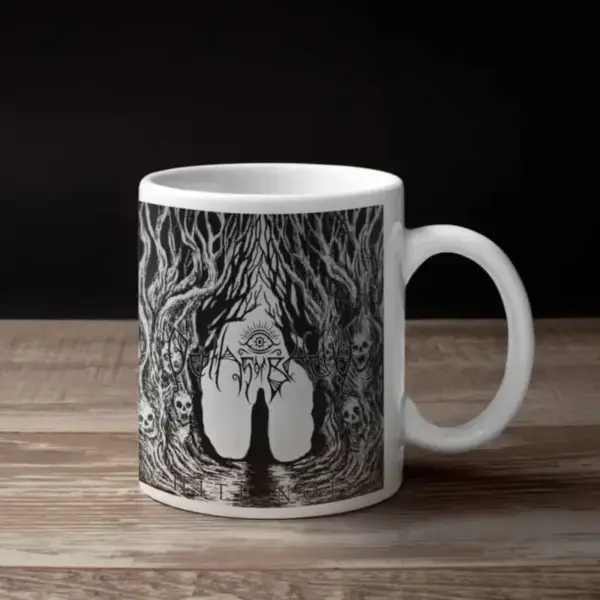 Depths of Baciu Coffee Mug, Depths of Baciu White Noise Coffee Mug