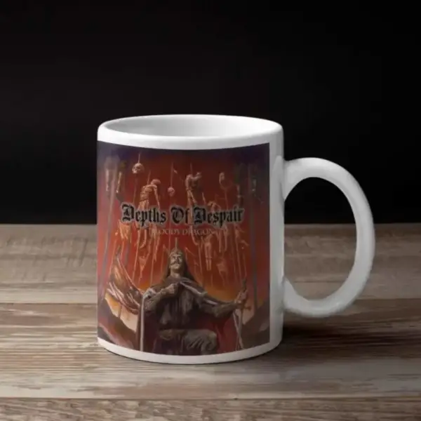 Depths of Despair Coffee Mug, Depths of Despair Bloody Dragon Coffee Mug