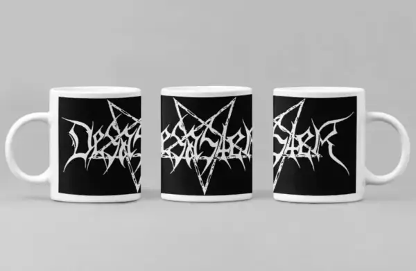 Desaster Coffee Mug, Desaster Logo Coffee Mug