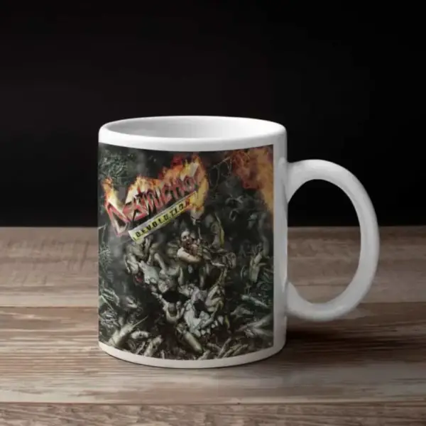 Destruction Coffee Mug, Destruction D.E.V.O.L.U.T.I.O.N. Coffee Mug