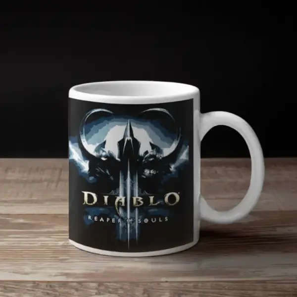 Diablo 3 Coffee Mug, Diablo 3 Reaper of Soul Mug
