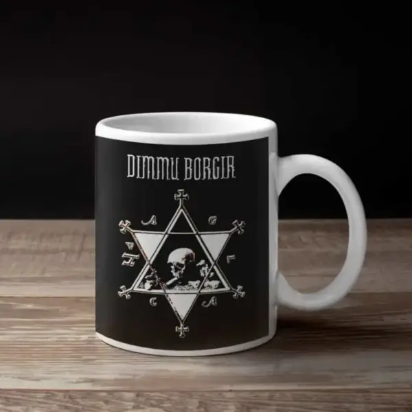 Dimmu Borgir Coffee Mug, Dimmu Borgir Mankinds Innocence Coffee Mug