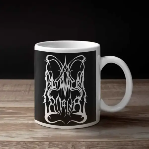 Dimmu Borgir Coffee Mug, Dimmu Borgir Old Logo Coffee Mug