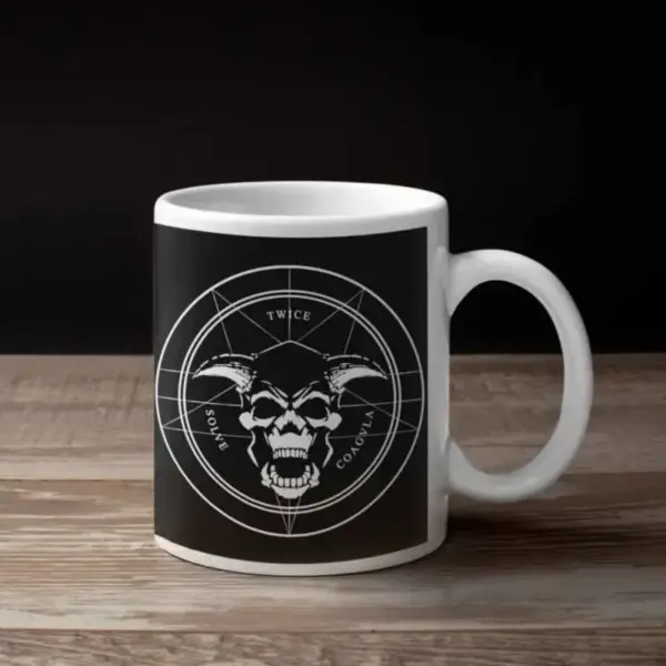 Dimmu Borgir Coffee Mug, Dimmu Borgir Pentagram Coffee Mug