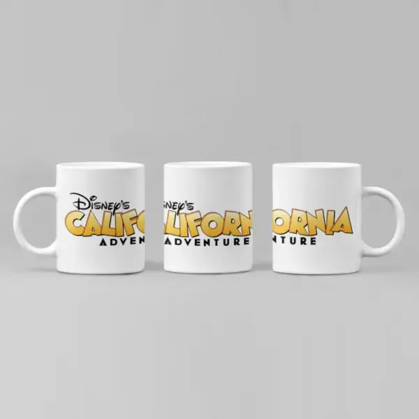 Disney California Coffee Mug, Disney California Adventure Mug