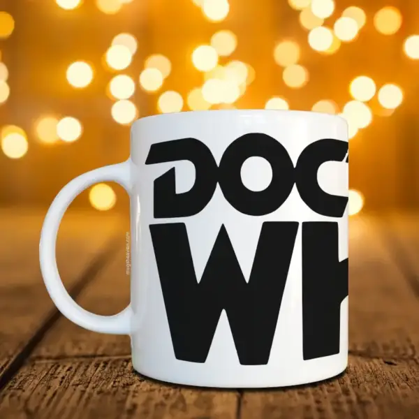 Doctor Who Mug, Doctor Who Coffee Mug