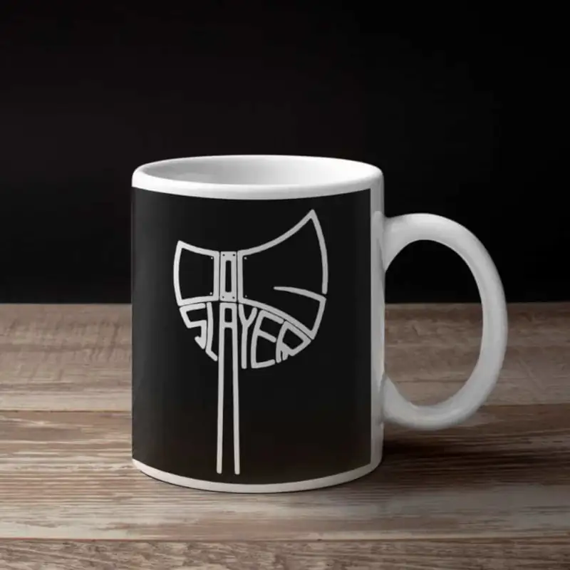 Dog Slayer Coffee Mug, Dog Slayer Logo Coffee Mug