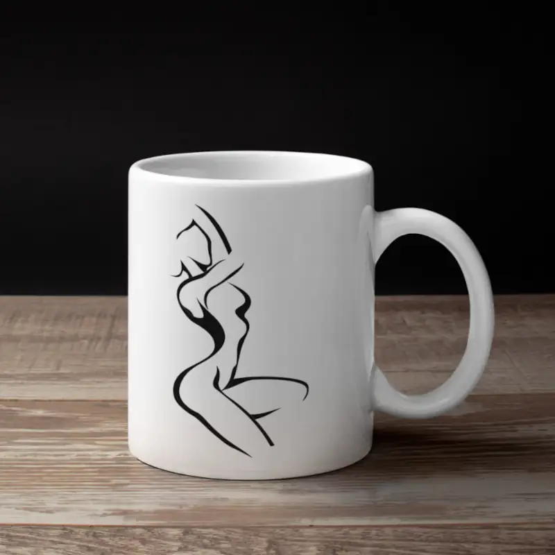 Dona Sarada Moda Fitness Coffee Mug, Dona Sarada Logo Mug