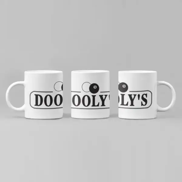 Doolys Coffee Mug, Doolys Logo Mug