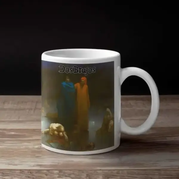Dos Brujos Coffee Mug, Dos Brujos Brothers Of The Wolf Coffee Mug