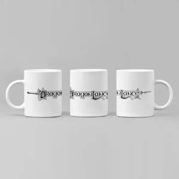 Dragonlance Coffee Mug, Dragonlance Logo Mug