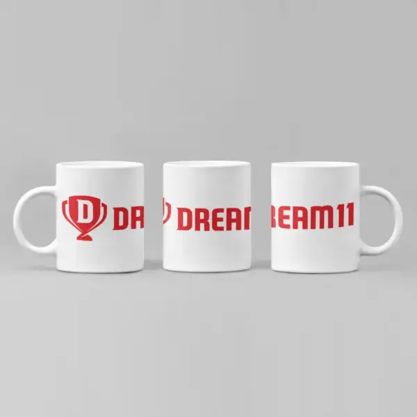 Dream 11 Coffee Mug, Dream 11 Logo Mug