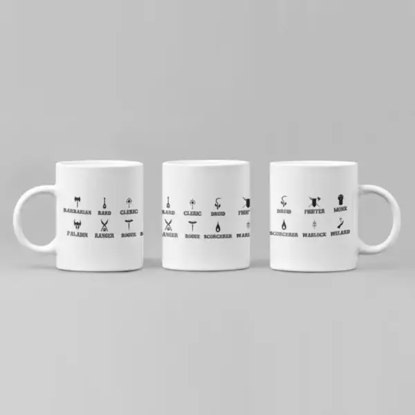 Dungeons And Dragons Coffee Mug, Dungeons And Dragons Mug