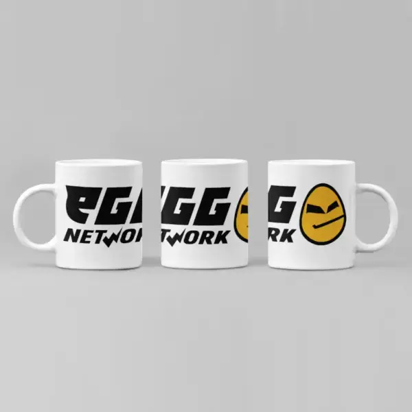 Egg Network Coffee Mug, Egg Network Logo Mug