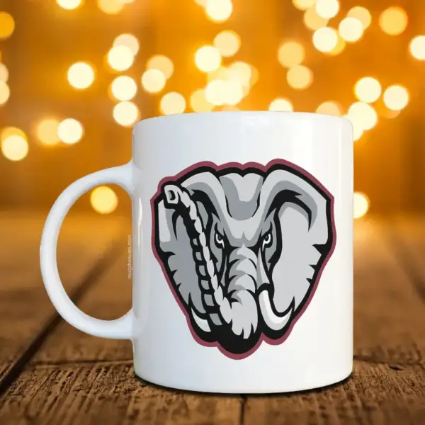 Elephant Mug, Elephant Coffee Mug