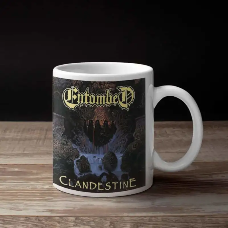 Entombed Coffee Mug, Entombed Clandestine Coffee Mug