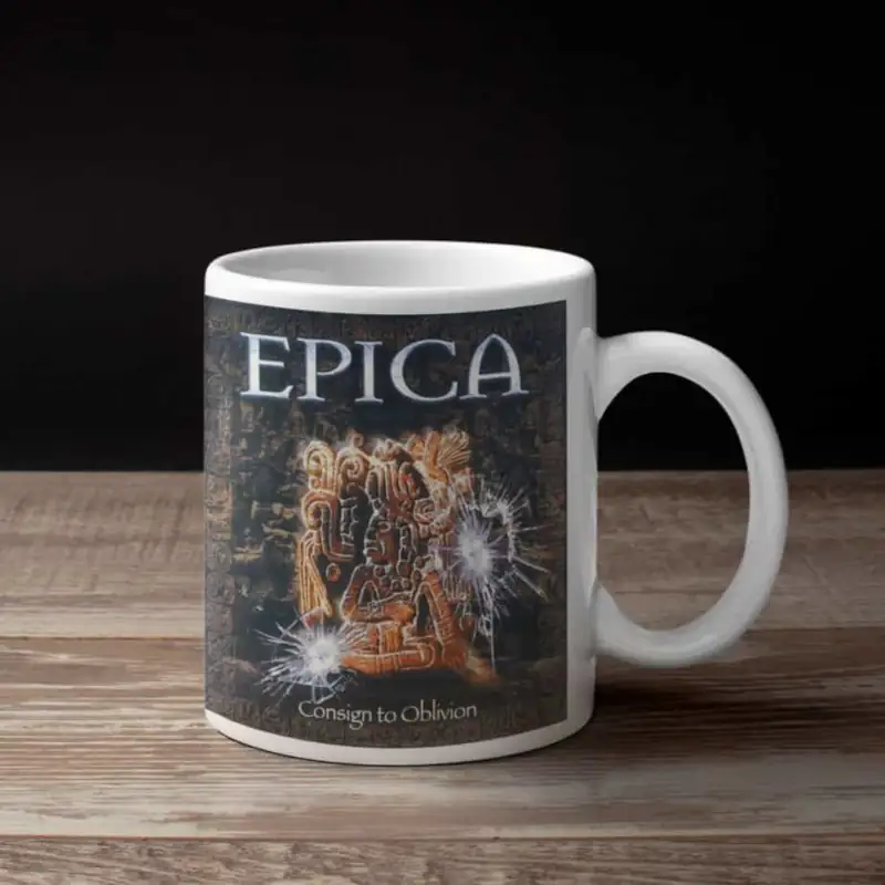 Epica Coffee Mug, Epica Consign to Oblivion Coffee Mug