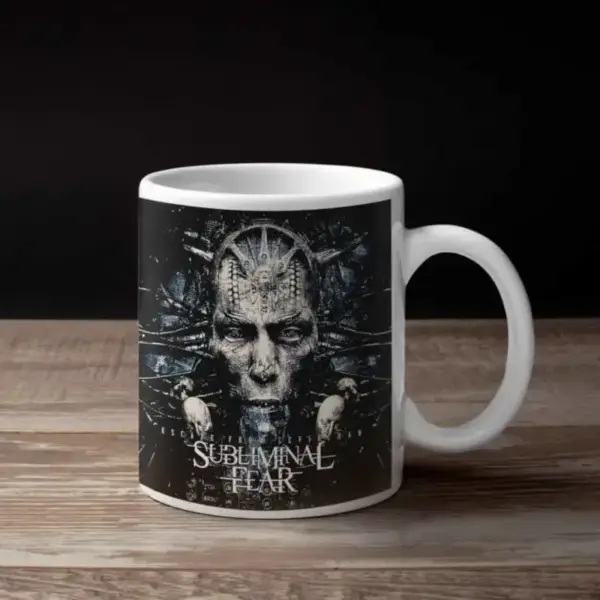 Escape From Leviathan Coffee Mug, Escape From Leviathan Subliminal Fear Coffee Mug