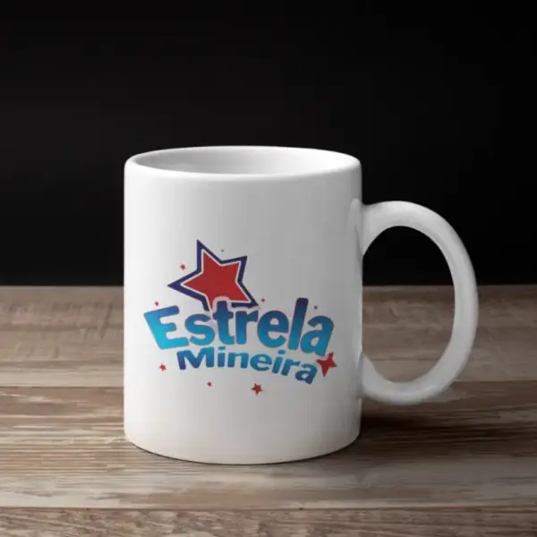 Estrela Mineira Coffee Mug, Estrela Mineira Logo Mug